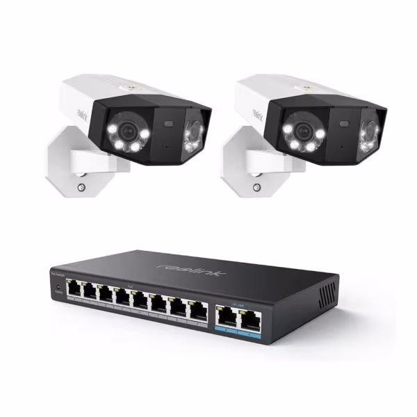 Comprar REOLINK RL-DUO3-SERIES-POE Reolink Camara 16 MP Duo 3 PoE  - 16MP (7680x2160) @ 20FPS - PoE / 180º Panorama / Luz LED - 