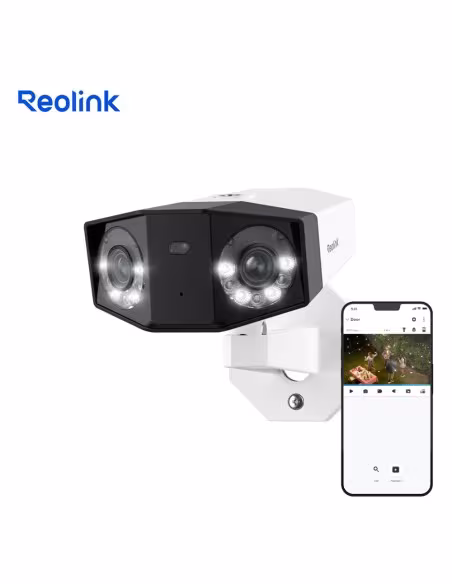 Comprar REOLINK RL-DUO3-SERIES-POE Reolink Camara 16 MP Duo 3 PoE  - 16MP (7680x2160) @ 20FPS - PoE / 180º Panorama / Luz LED - 