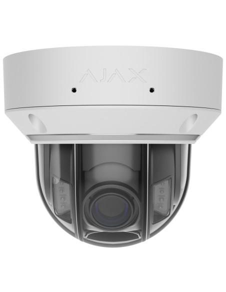 Acquista AJAXCCTV AJ-DOMECAM-8-HLVF-W Telecamera IP Dome 8 Megapixel Ajax - 1/2.8" CMOS Progressive Scan - Obiettivo varifocale 
