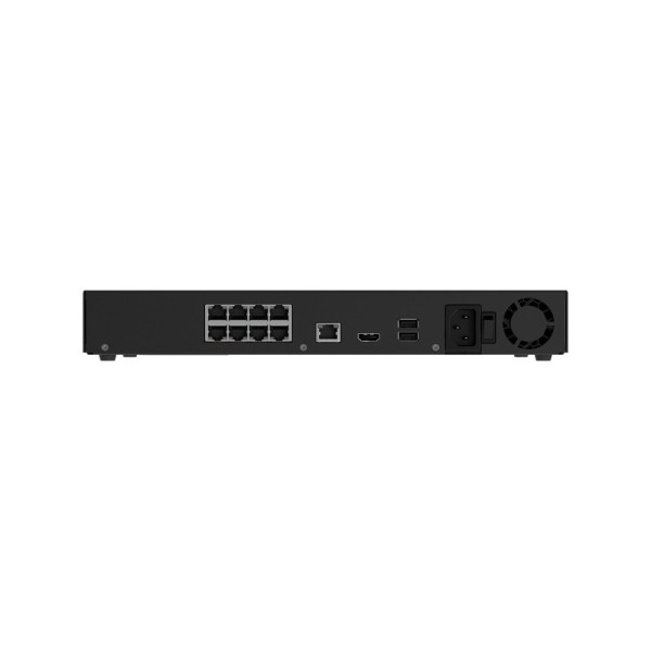 Acheter AJAXCCTV AJ-NVR208-HAC-AI-8P-S-B Enregistreur NVR Superior - 8 canaux | 8 ports PoE IEEE802.3af/at - Compression H.265/H