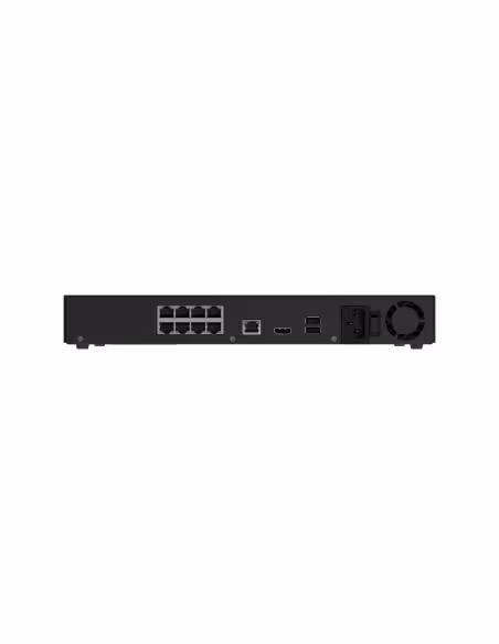 Comprar AJAX AJ-NVR208-HAC-AI-8P-S-B Grabador NVR Superior - 8 canales | 8 puertos PoE IEEE802.3af/at  - Compresión H.265/H.264 