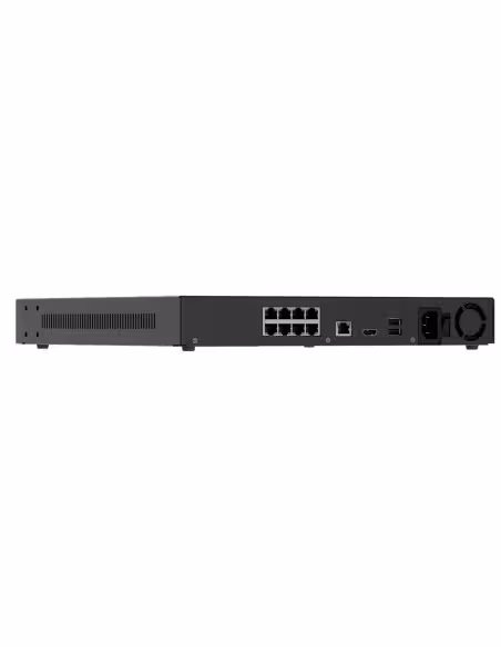 Comprar AJAX AJ-NVR208-HAC-AI-8P-S-B Grabador NVR Superior - 8 canales | 8 puertos PoE IEEE802.3af/at  - Compresión H.265/H.264 