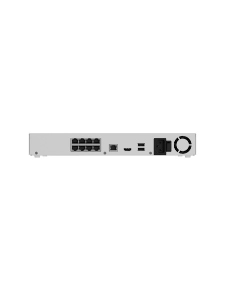 Comprar AJAXCCTV AJ-NVR208-HAC-AI-8P-S-W Grabador NVR Superior - 8 canales | 8 puertos PoE IEEE802.3af/at  - Compresión H.265/H.