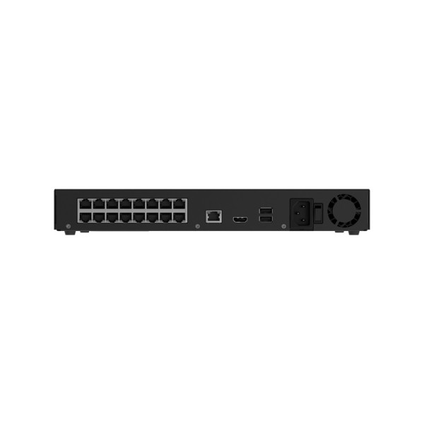 Comprar AJAXCCTV AJ-NVR216-HAC-AI-16P-S-B Grabador NVR Superior - 16 canales | 16 puertos PoE IEEE802.3af/at  - Compresión H.265