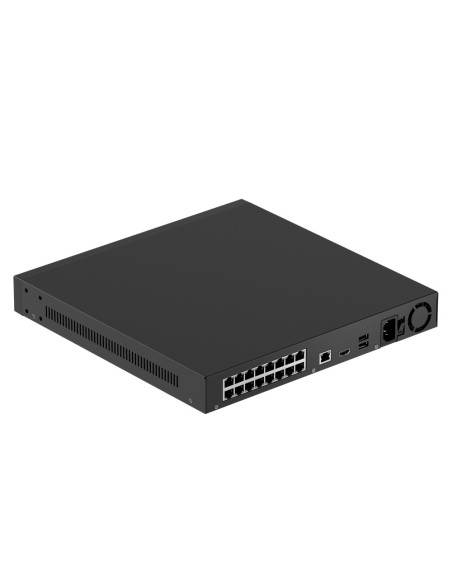 Comprare AJAXCCTV AJ-NVR216-HAC-AI-16P-S-B Registratore NVR Superior - 16 canali | 16 porte PoE IEEE802.3af/at - Compressione H.