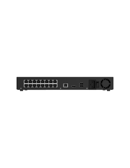Comprar AJAX AJ-NVR232-HAC-AI-16P-S-B Grabador NVR Superior - 32 canales | 16 puertos PoE IEEE802.3af/at  - Compresión H.265/H.2