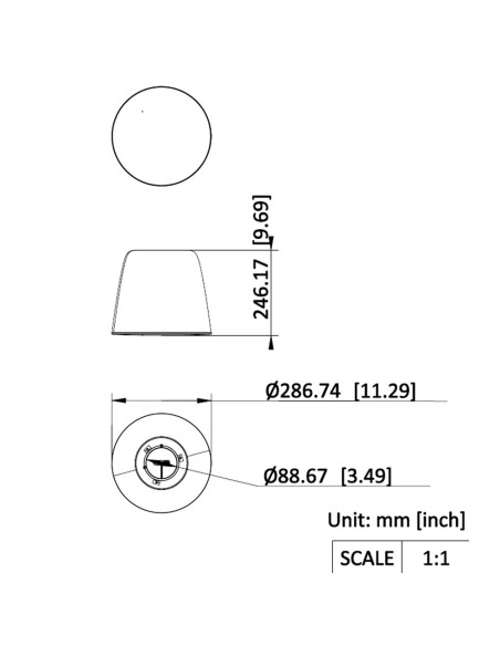 Acquistare HIKVISION DS-QAZ0530G1 Altoparlante analogico - a sospensione - Potenza (8 Ω): 30 W - Potenza (70/100 V): 30, 15, 7,5