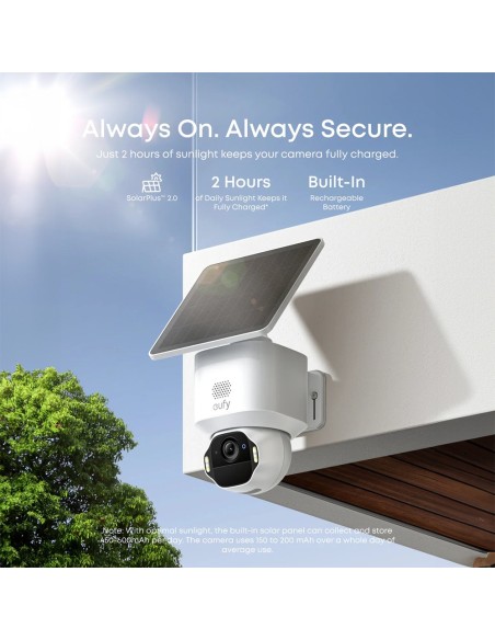 Acheter ANKER - EUFY EUFY-SOLOCAM-E42 Caméra Wi‑Fi 4K Eufy by Anker - Détection de personnes / véhicule / mouvement - Mémoire in