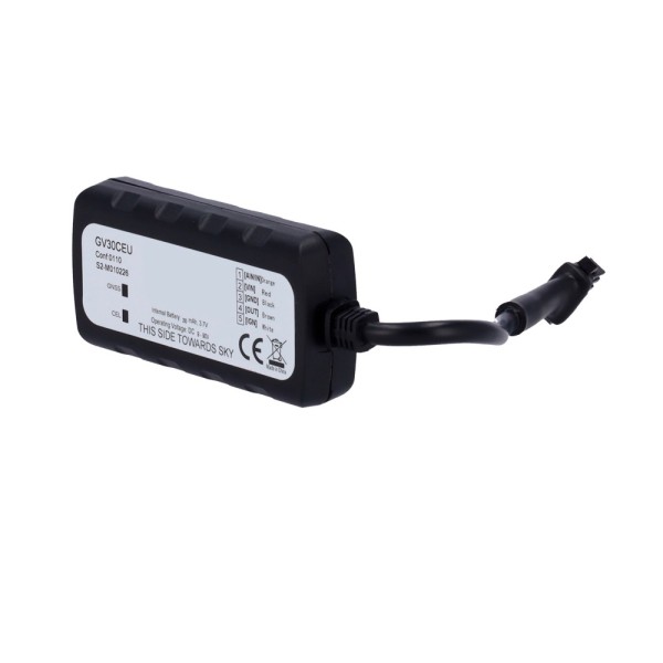 Comprar QUECLINK QL-GV30CEU Tamaño compacto - Gran rango de voltaje 9 ~90V - Detección de interferencias - Protección IP54 - BLE