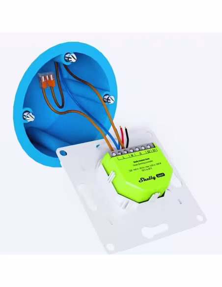 Comprar SHELLY SH-DIMMER-GEN4 Shelly Dimmer Gen 4 - WiFi 2.4 /Bluetooth / Zigbee / matter - Regulador intensidad de luz - Soport