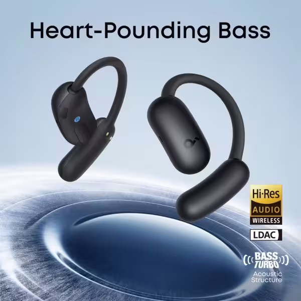 Acquistare ANKER - SOUNDCORE SNC-AEROFIT-2-AIR Auricolari wireless AeroFit 2 Air Soundcore - IA per la traduzione in tempo reale