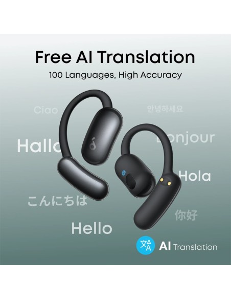 Comprar ANKER - SOUNDCORE SNC-AEROFIT-2-AIR Auriculares Inalámbricos AeroFit 2 Air Soundcore - IA para traducción en vivo - Carg