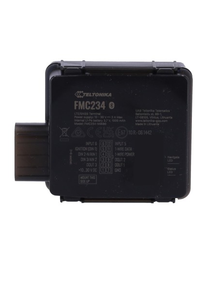 Acheter le tracker avancé pour véhicules TK-FMC234 TELTONIKA - Connectivité 4G LTE Cat 1 - Batterie haute capacité de 1 000 mAh