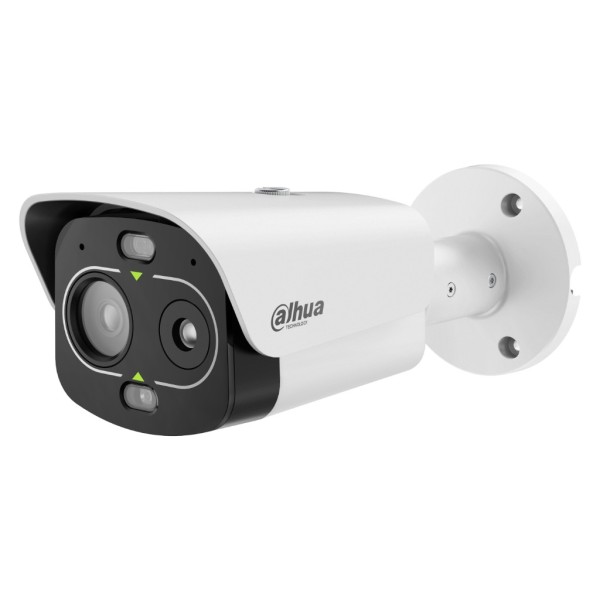 Comprar DAHUA TPC-BF1241-LB7F6-DW-S8-V1 Cámara Térmica IP DUAL 256x192 7mm + 4M 6mm IP67 IK10 12V PoE