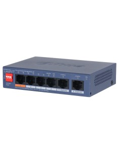 Acheter DAHUA CS4006-4GT-60-V2 Switch PoE 4 ports Gigabit + 2RJ45 Uplink Gigabit 60W administrable sur le Cloud Layer2