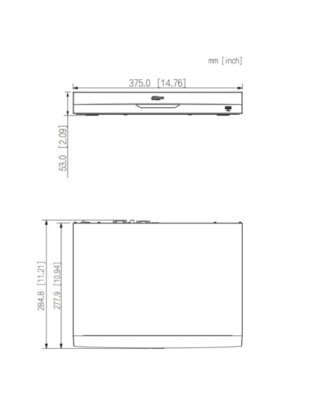 Comprar DAHUA NVR5216-EI2 NVR 16ch 448Mbps H265 HDMI 2HDD E/S AI