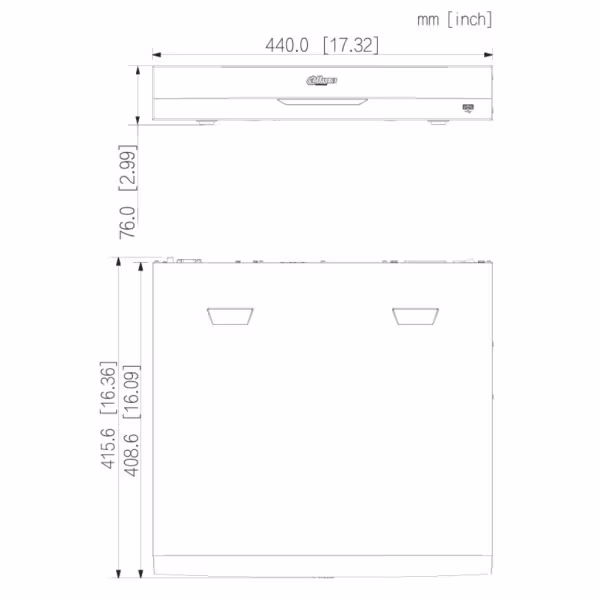 Comprar DAHUA NVR5464-EI2 NVR 64ch 444Mbps H265 2xHDMI 4HDD 2RJ45 E/S AI