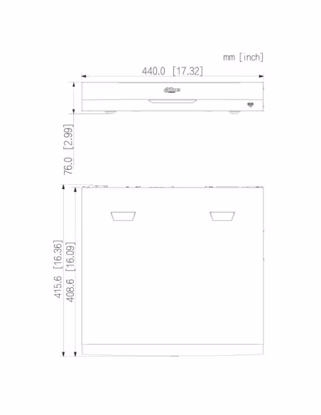 Comprar DAHUA NVR5464-EI2 NVR 64ch 444Mbps H265 2xHDMI 4HDD 2RJ45 E/S AI