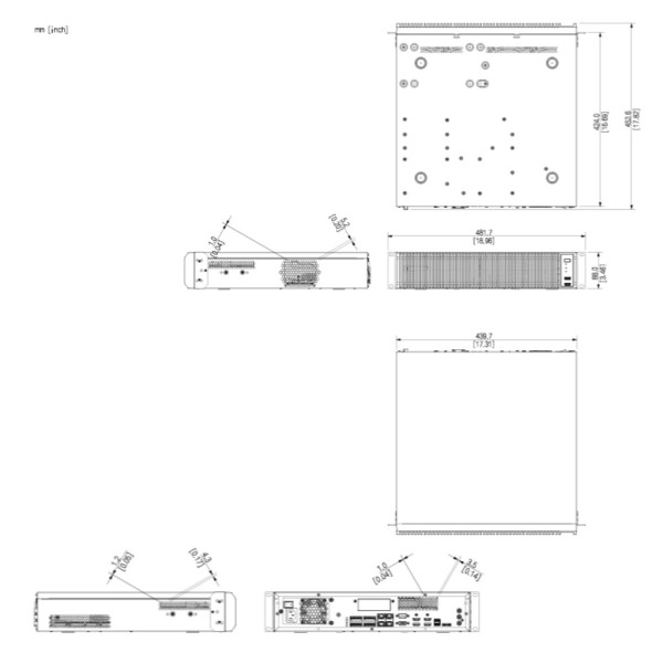 Comprar DAHUA IVSS7108-2I-V2 WizMind Intelligent Video Surveillance Server 2U 128CH