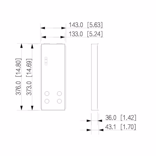 Comprar DAHUA VTO7531G-S3 Estación Exterior de Videoportero IP con Cámara 2MP pantalla táctil 8" IP65. Reconocimiento Facial
