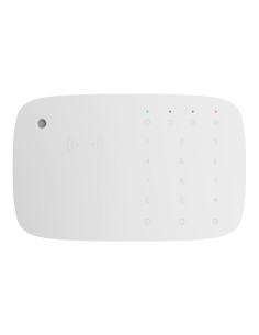 Acquistare AJAX KEYPAD-COMBI-WH Ajax KeyPad Combi. Tastiera touch wireless con sirena compatibile con schede e telecomandi cifra