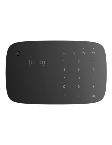 Comprar AJAX KEYPAD-COMBI-BL Ajax KeyPad Combi. Teclado táctil inalámbrico con sirena compatible con tarjetas y mandos cifrados.