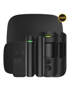 Acheter AJAX HUB2KIT4G-DP-PRO-KPD-HDR-BL1 Kit Ajax noir. Hub 2 4G + 2MotionCam-HDR + DoorProtectPlus + KeyPadCombi + Tag