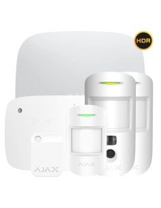 Acheter AJAX HUB2KIT4G-MP-PHOD-KPD-HDR-WH Kit Ajax blanc. Hub2 4G + 2MotionCam HDR PHOD + MotionProtect + KeyPadCombi + Tag