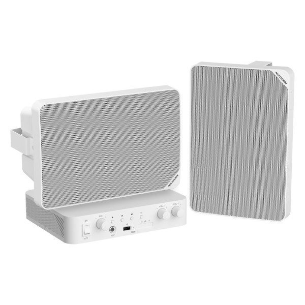 Comprar HIKVISION DS-QAE1KA80120-2 Kit de audio - Amplificador 80 W - 2 x Altavoces 20 W - Potencia (8 ): 20 W - Potencia (70 / 