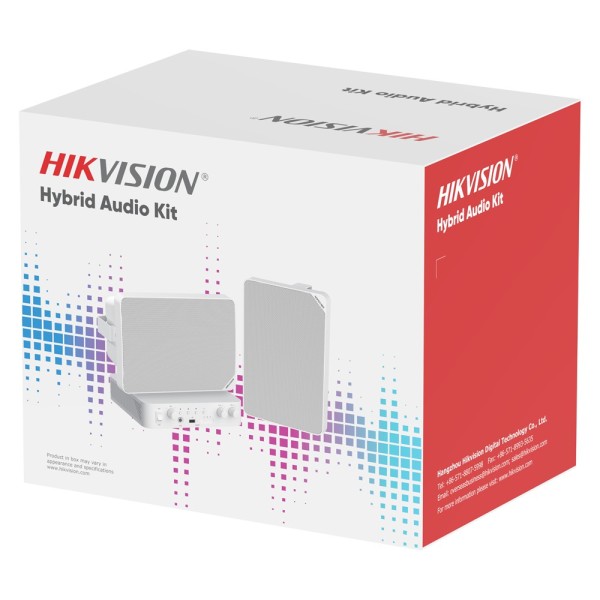 Comprar HIKVISION DS-QAE1KA80120-2 Kit de audio - Amplificador 80 W - 2 x Altavoces 20 W - Potencia (8 ): 20 W - Potencia (70 / 