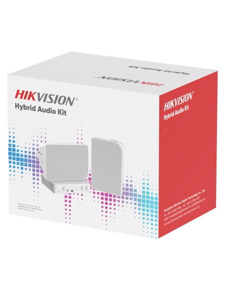 Comprar HIKVISION DS-QAE1KA80120-2 Kit de audio - Amplificador 80 W - 2 x Altavoces 20 W - Potencia (8 ): 20 W - Potencia (70 / 
