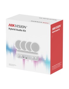 Comprar HIKVISION DS-QAE1KA80206-4 Kit de audio - Amplificador 80 W - 4 x Altavoces de techo - Potencia (8 ): 6 W 2