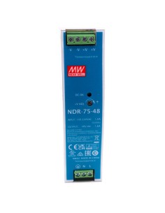 Acheter HIKVISION NDR-75-48 Alimentation industrielle de Hikvision - Puissance de sortie jusqu’à 76,8 W - Alimentation cont