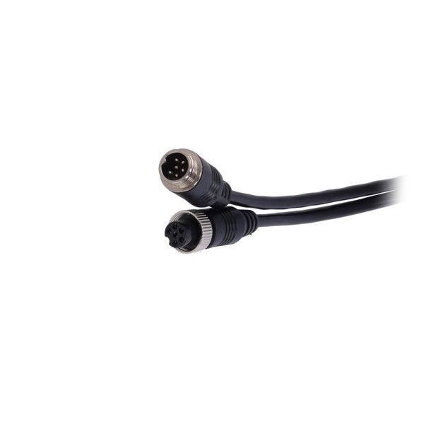 Acheter OEM VW-6PIN-IP-110 Câble pour caméras IP - Connecteur aviation M12 - 6 broches - Longueur 11 m - Mâle - Femelle