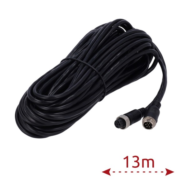 Comprar OEM VW-6PIN-IP-130 Cable para cámaras IP - Conector M12 aviación - 6 Pines - Longitud 13m - Macho - Hembra