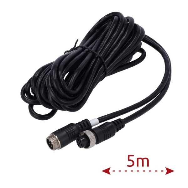 Comprar OEM VW-6PIN-IP-50 Cable para cámaras IP - Conector M12 aviación - 6 Pines - Longitud 5m - Hembra - Hembra