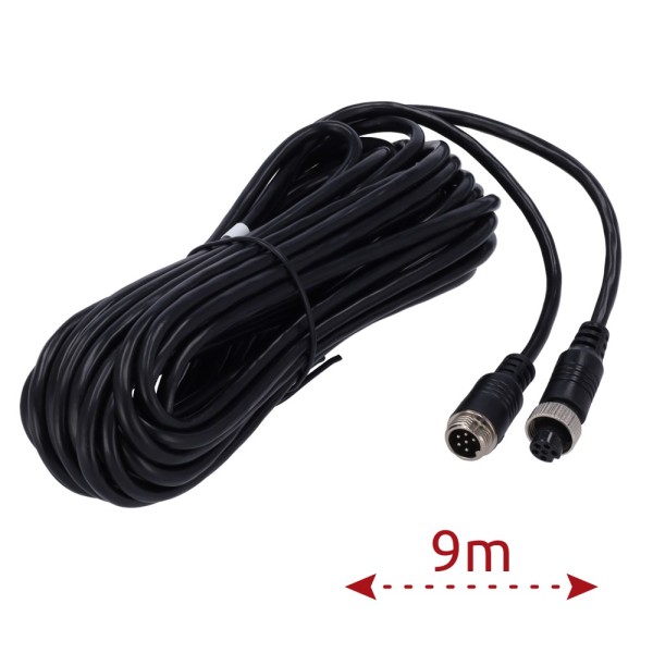 Comprar OEM VW-6PIN-IP-90 Cable para cámaras IP - Conector M12 aviación - 6 Pines - Longitud 9m - Hembra - Hembra