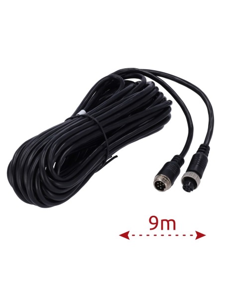 Comprar OEM VW-6PIN-IP-90 Cable para cámaras IP - Conector M12 aviación - 6 Pines - Longitud 9m - Hembra - Hembra