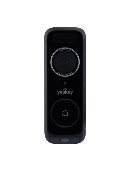Comprar YOUKEY YOK-DB312 Youkey Videotimbre Dual Cam Wi-Fi  - Lente superior: 3 MP | 2.4 mm | 160º - Lente inferior: 2 MP | 2.4 