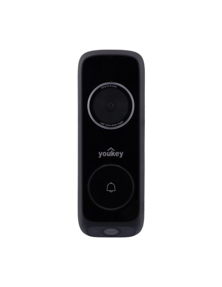 Acquista YOUKEY YOK-DB322 Youkey Videocitofono Dual Cam Wi-Fi - Lente superiore: 3 MP | 2,4 mm | 160º - Lente inferiore: 2 MP | 