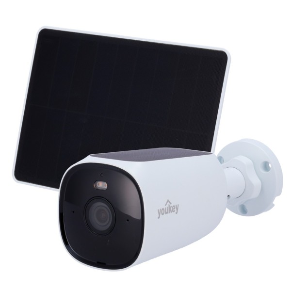 Comprar YOUKEY YOK-S420 Youkey Cámara con Panel Solar - 4 MP | 2.2 mm | IR 10 m - Batería 10000 mAh | Panel 3 W - Detección Cuer
