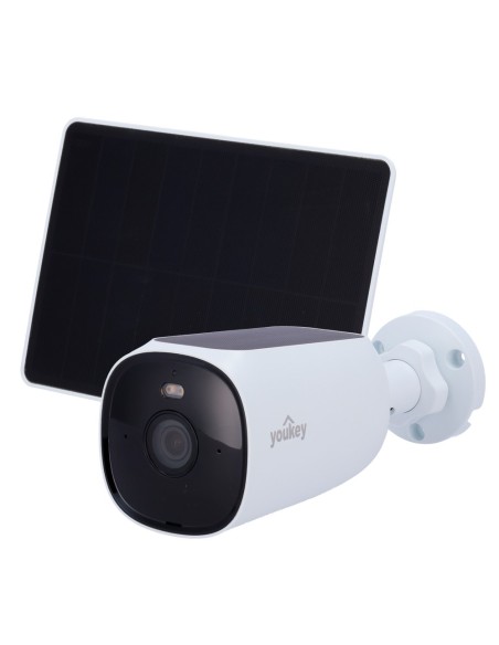 Comprar YOUKEY YOK-S420 Youkey Cámara con Panel Solar - 4 MP | 2.2 mm | IR 10 m - Batería 10000 mAh | Panel 3 W - Detección Cuer