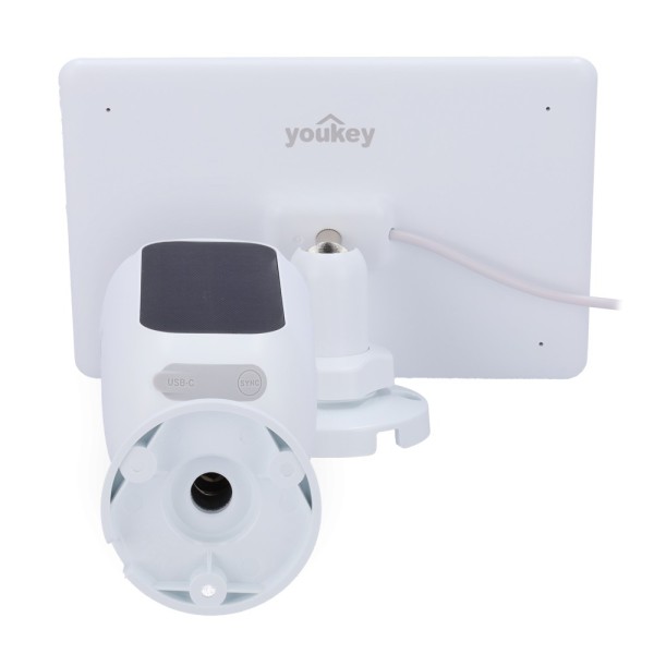 Comprar YOUKEY YOK-S420 Youkey Cámara con Panel Solar - 4 MP | 2.2 mm | IR 10 m - Batería 10000 mAh | Panel 3 W - Detección Cuer