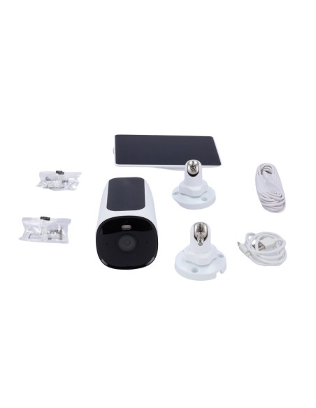 Acquistare YOUKEY YOK-S420 Youkey Telecamera con Pannello Solare - 4 MP | 2,2 mm | IR 10 m - Batteria 10000 mAh | Pannello 3 W -