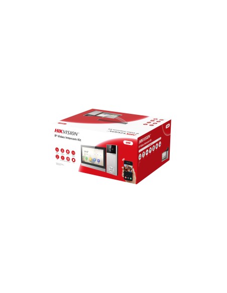 Comprar HIKVISION BASIC DS-KIS613-S HIKBASIC. Kit de videoportero con placa exterior 4 Mpx monitor interior WiFi con pantalla 7 