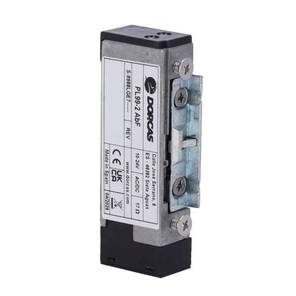Acheter DORCAS DR-S-9988LGE7 Gâche électrique Dorcas - installation Plug&Play sans découpe du cadre - Pêne radial régulier