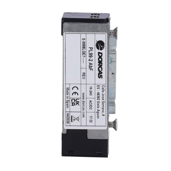 Comprar DORCAS DR-S-9988LGE7 Abrepuertas eléctrico Dorcas - Para puerta sencilla | Pestillo radial regulable - Modo apertura Fai