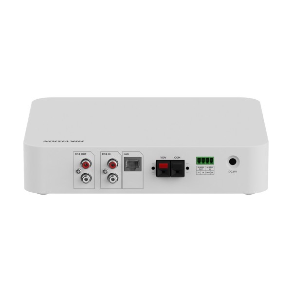 Acheter HIKVISION DS-QAE1A40G1-VB Amplificateur réseau - Fonctions de mixage de base - Lecteur USB / BT / MIC / RCA - Potentiomè