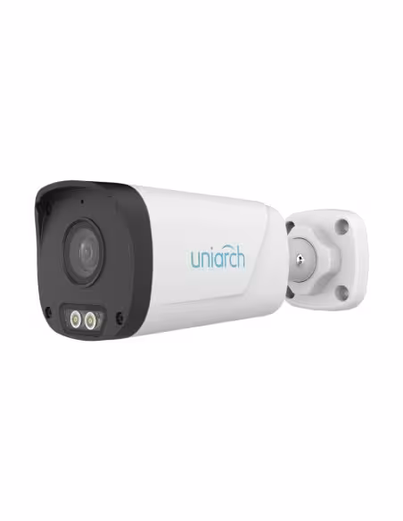 Comprar UNIARCH UV-IPC-B234-AF40-DL-ECO Cámara Bullet IP Uniview - Uniarch - 4 MP | Lente 4 mm - IR 30 m | Luz blanca 15 m - Det