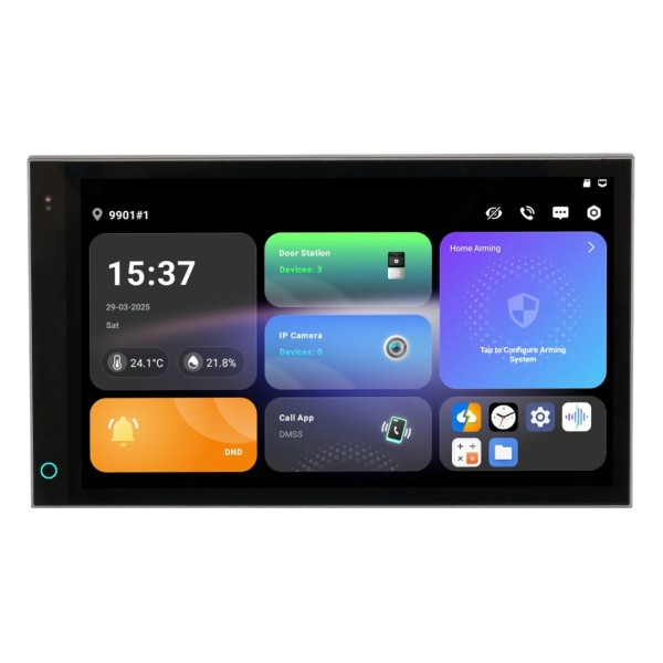 Acheter DAHUA SCP3022A-B Panneau de contrôle intérieur tactile 7" à 2 fils, Wi‑Fi, avec Android 14